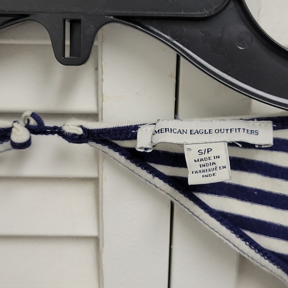 Navy striped dress - Picture 3 of 5